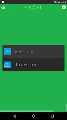 CA CPT android App screenshot 1